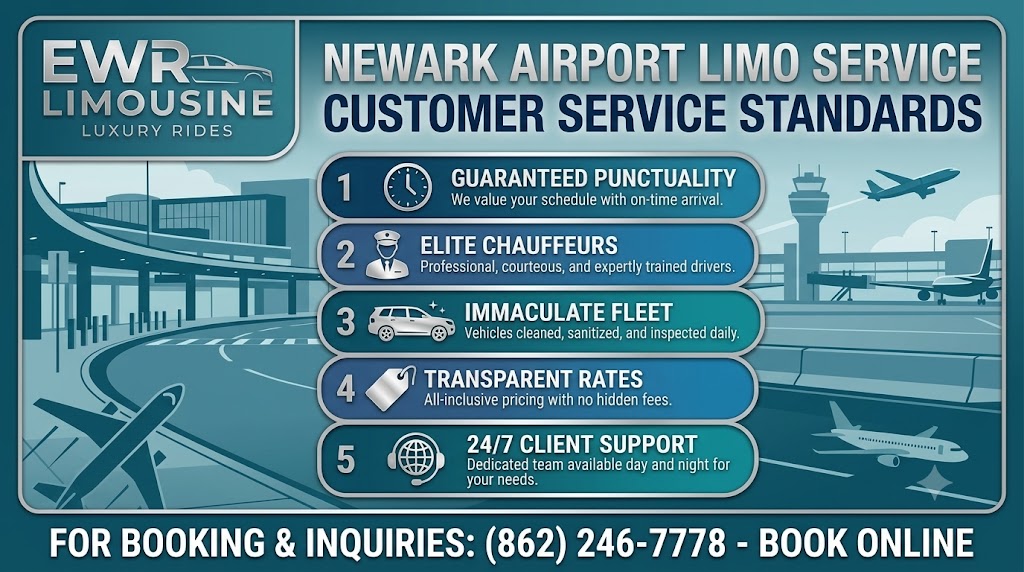Newark Airport Limo Service Customer Service Standards