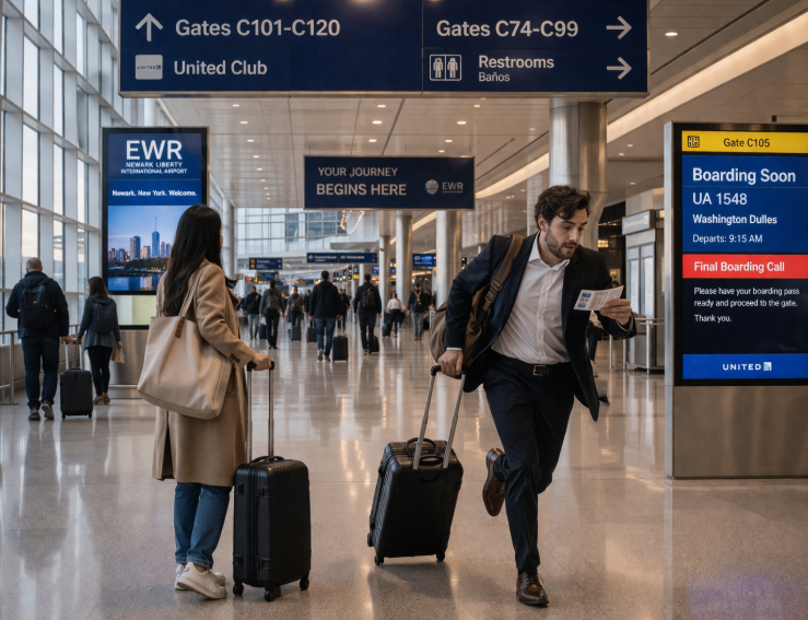 Avoid Missing Your Flight from Newark Airport