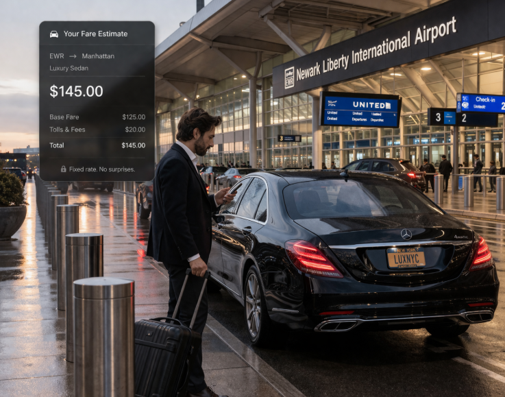 How Much Is a Private Car Service to Newark Airport