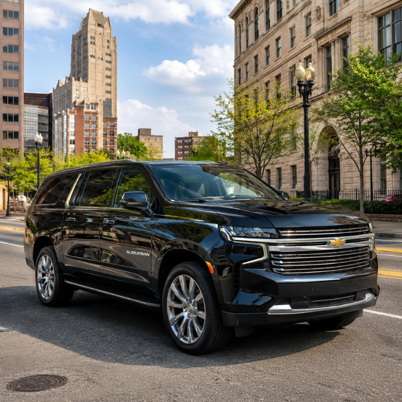 Seven passenger SUV available from EWR Limo Service