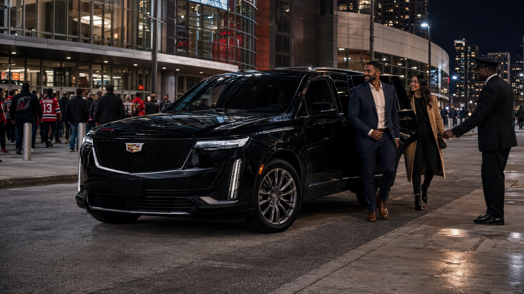 Sporting event transportation from Newark