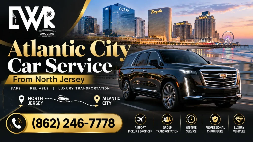 Atlantic City Car Service From North Jersey: Drive Times, Vehicles and Weekend Planning