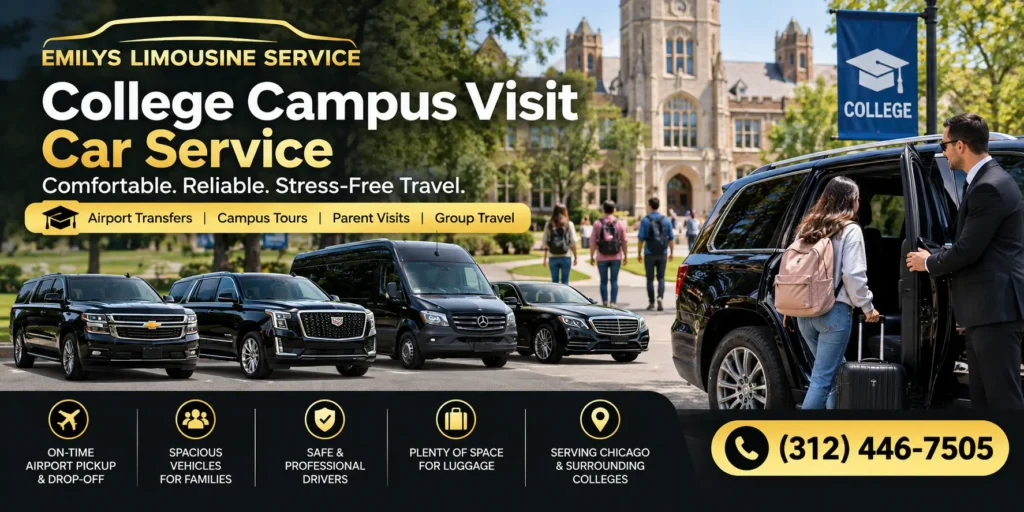 College Visit Car Service in New Jersey: Drive Times to Princeton, Columbia, Penn and More