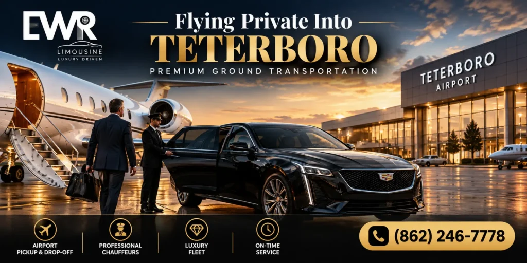 Flying Private Into Teterboro: A Ground Transportation Guide for Passengers, Assistants and Flight Crews