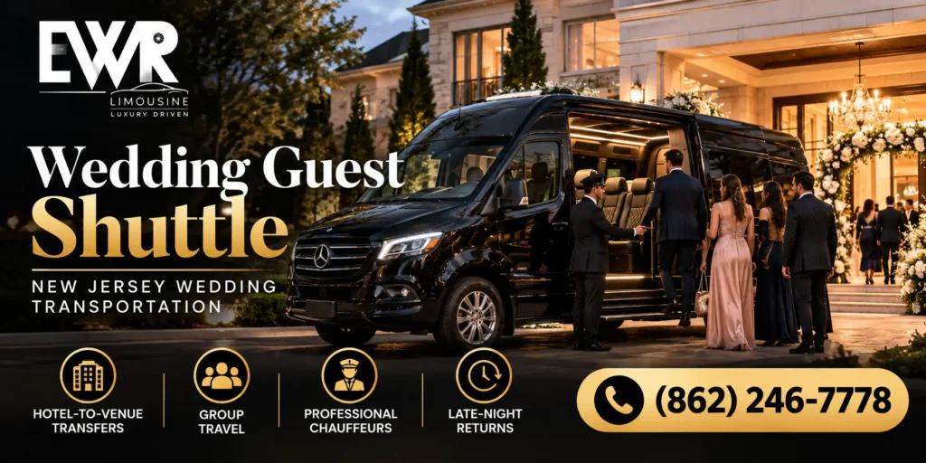Wedding Guest Shuttle in New Jersey: How to Plan Hotel, Ceremony and Reception Transportation