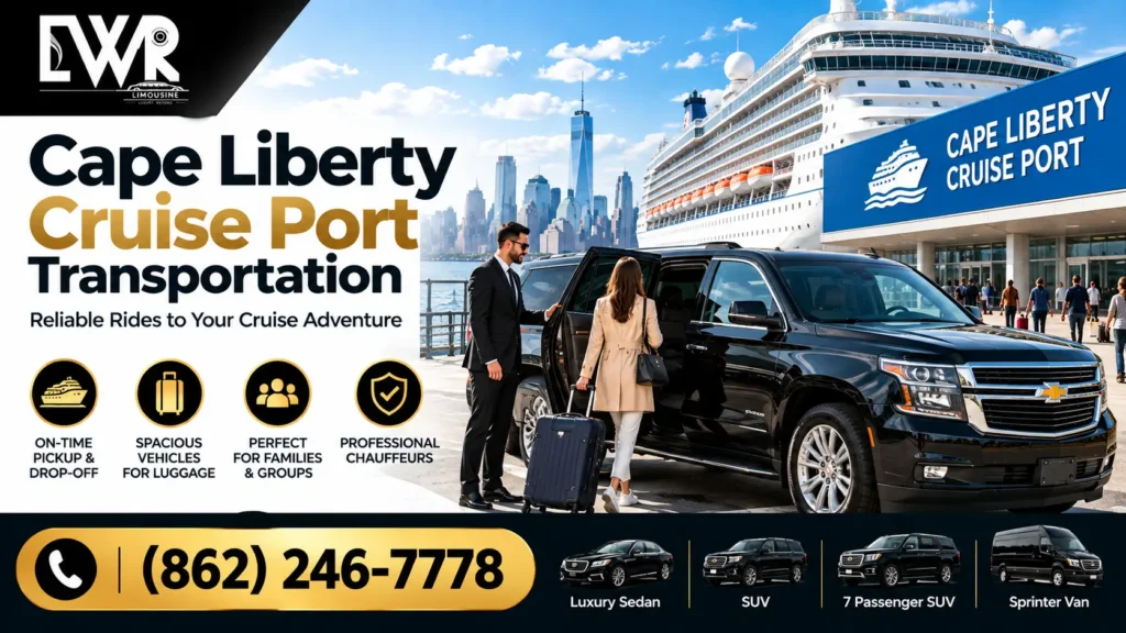 Cape Liberty Cruise Port Transportation From New Jersey: Timing, Luggage and Vehicle Guide