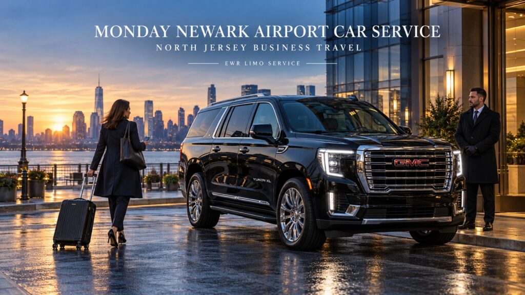 Monday Newark Airport Car Service: A North Jersey Business Departure Plan
