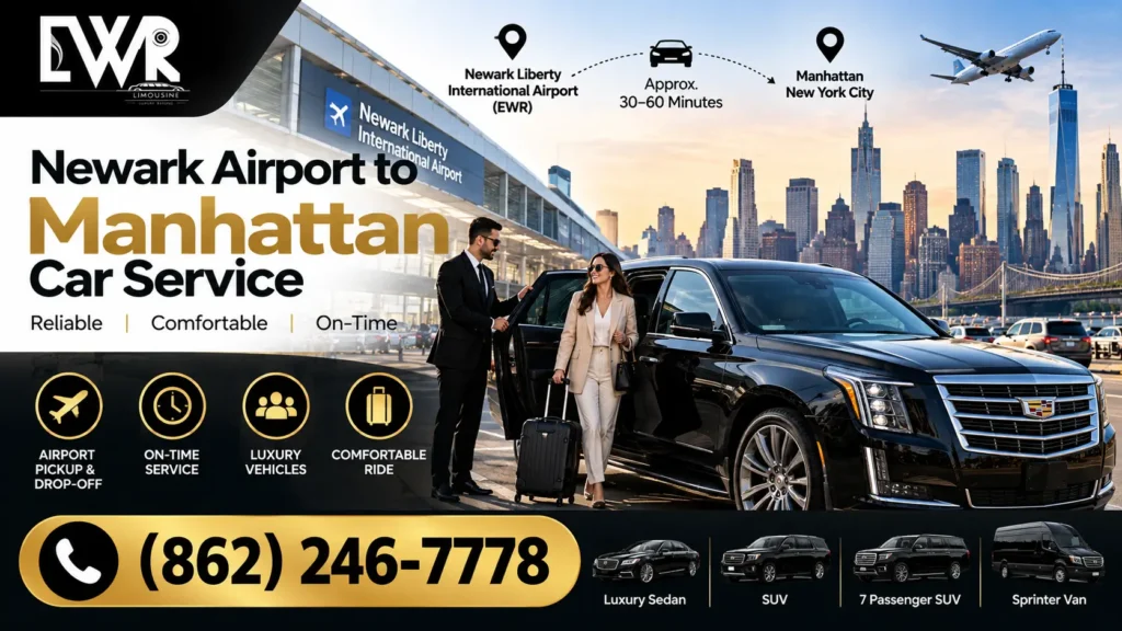 Newark Airport to Manhattan Car Service: Cost, Travel Time and How to Book